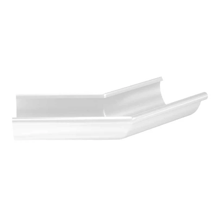 Угол желоба наружний 135гр., 100/150, Мраморно-белый (RR20)