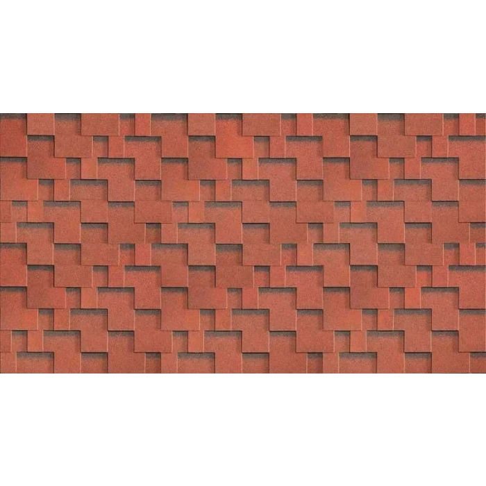 Гибкая черепица Технониколь Шинглас Фокстрот Рябина