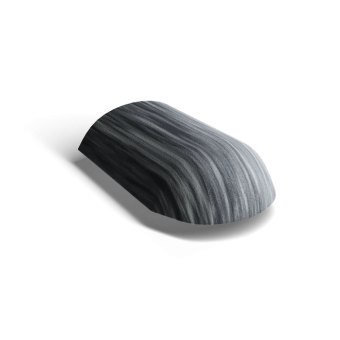 Начальная хребтовая черепица Antik Серый Kriastak