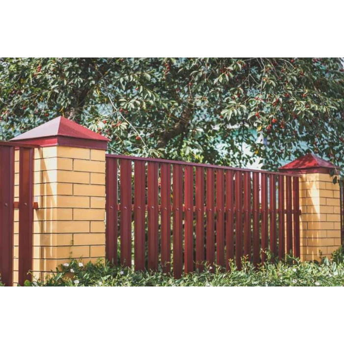 Штакетник М-образный А Grand Line 0,45 Полиэстер RR 32 Темно-Коричневый